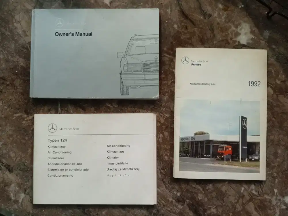 Manual Book Mercedes-Benz station wagon TE/TD series