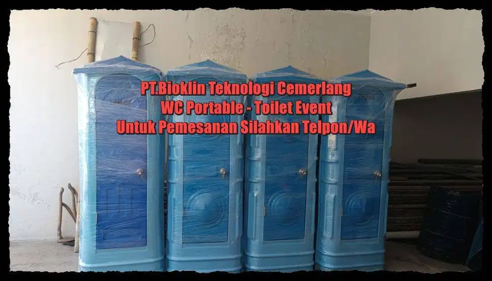 Toilet konser - Toilet Darurat - toilet bencana - Toilet Fiberglass