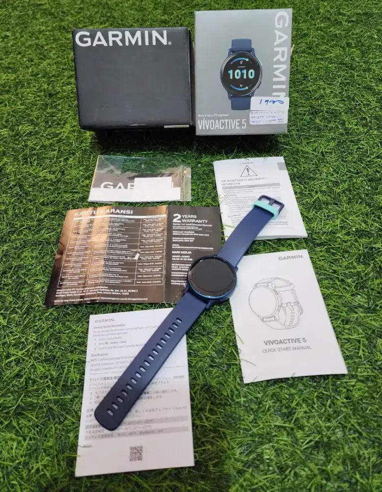 Garmin Vivoactive 5 , kondisi mulus , lengkap dus , tanpa casan