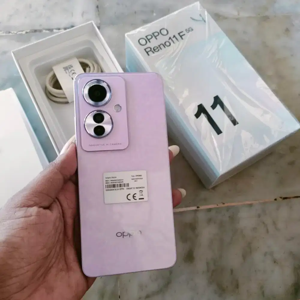 Oppo Reno 11F 5G 8/256 Lengkap Ori di Baca