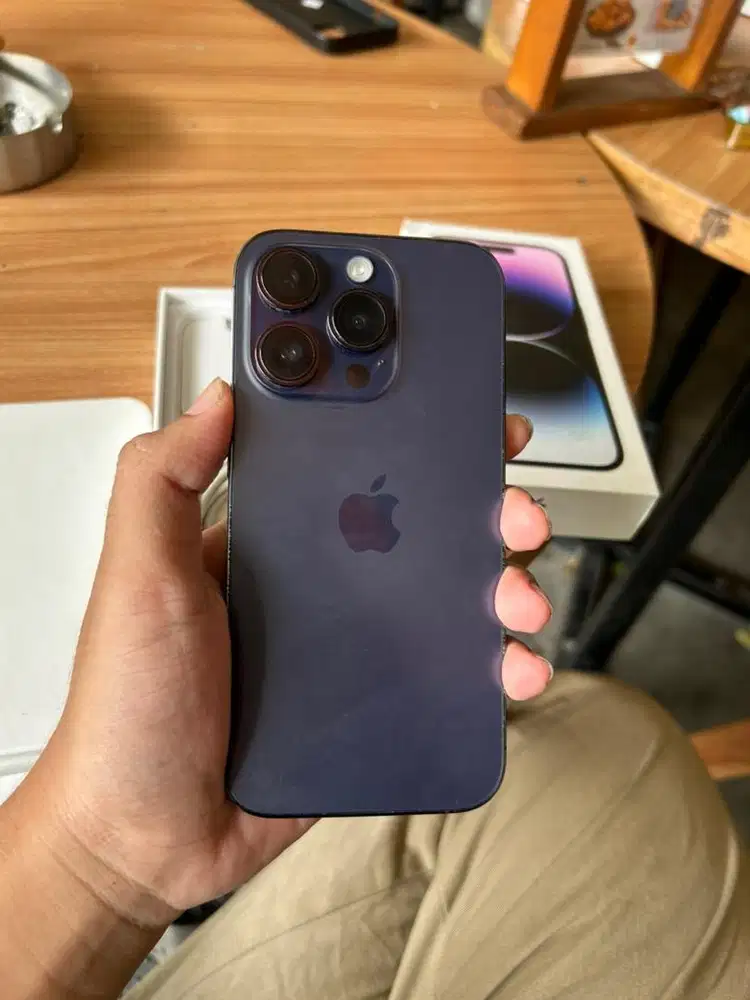 iPhone 14 pro 128 deep purple fullset nominus