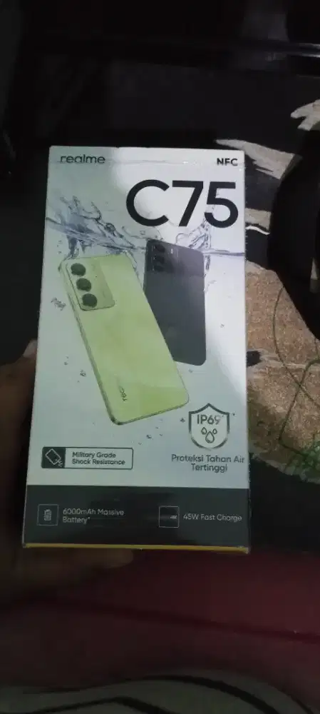Jual murah Hp Realme C75 berGARANSI resmi juli 2026