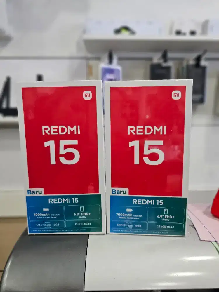 Redmi 15 8/256 ( TERMURAH NEW PROMO)