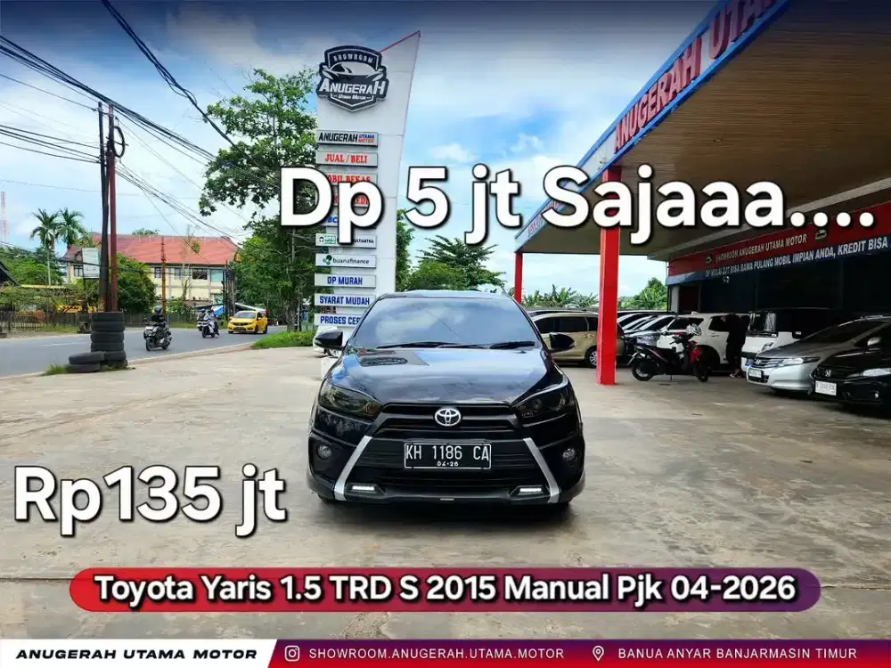 Dp5jt Yaris TRD S 2015 Manual Pjk04-2026