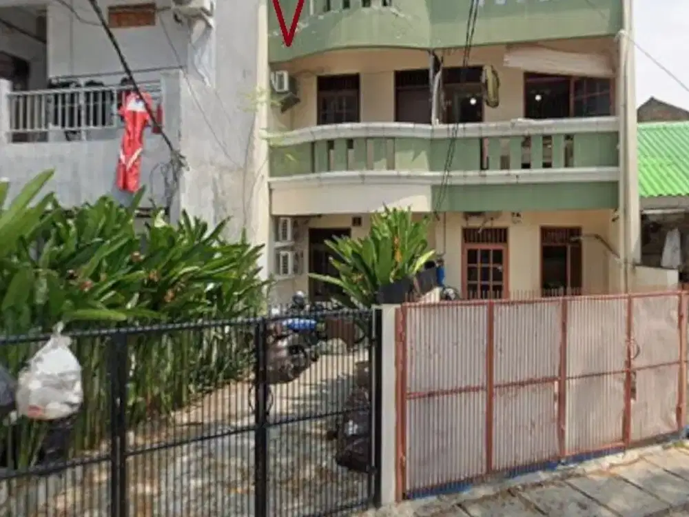 Rumah di Duri Pulo Jakarta Pusat, Hadap Utara, Lokasi Strategis, Kondisi Siap Huni Dan Bagus