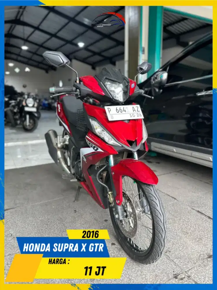 HONDA SUPRA X GTR 2016 PLAT P NEGO LURR HIKMAH MOTOR KEPUH MALANG