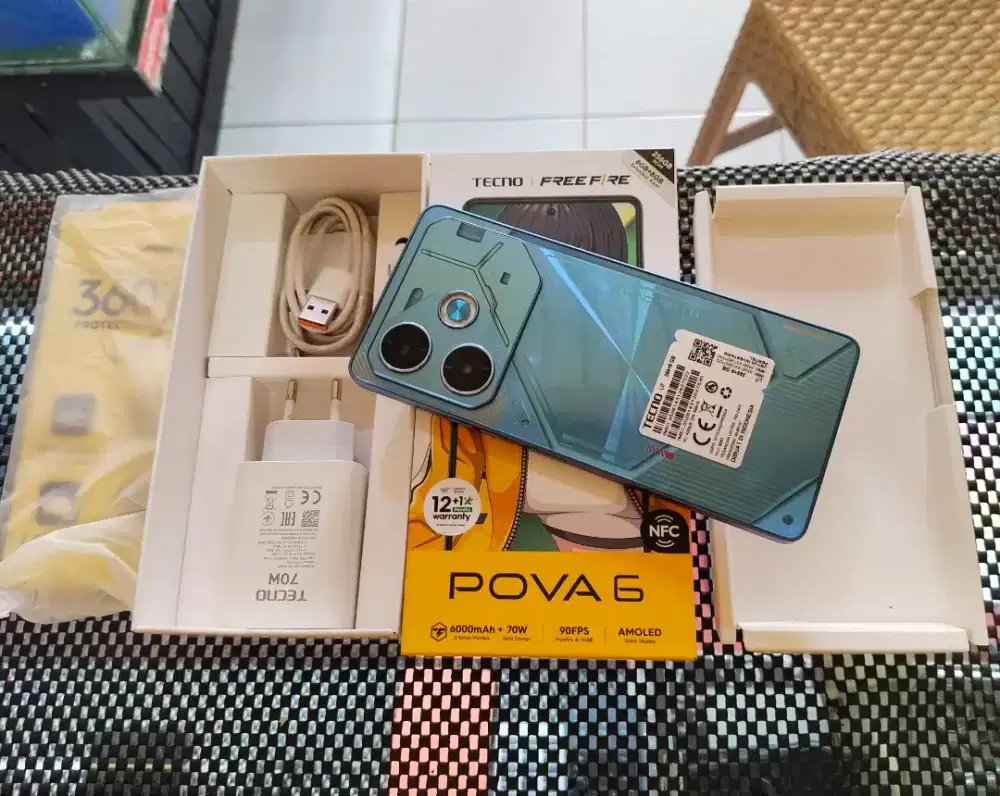 Techno Vopa6 8/256 AMOLED 120hz Full ori