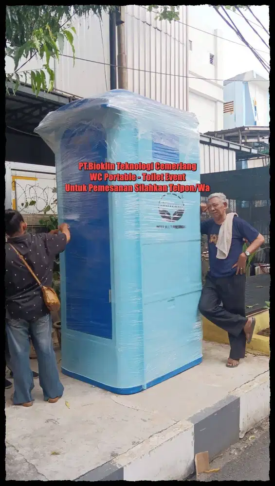 Toilet konser/Toilet Darurat/toilet bencana/Toilet out door
