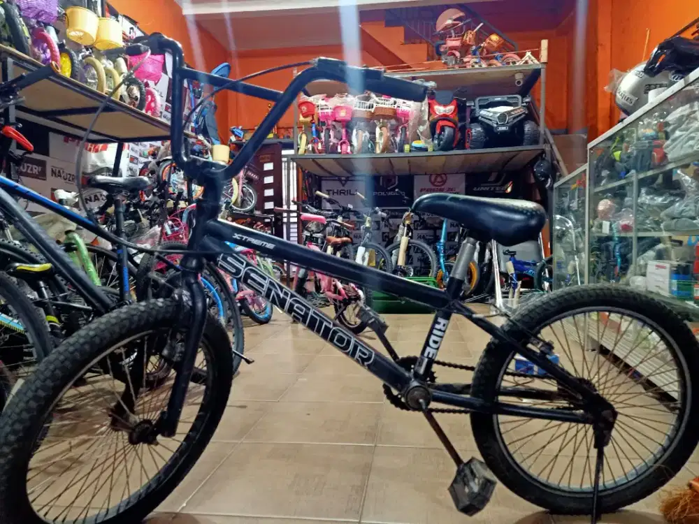 Sepedah bmx senator bekas ukuran 20
