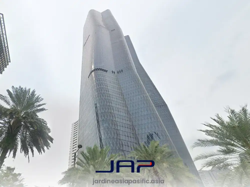 Sewa Kantor Bakrie Tower Luas 178 M2 Bare Area Kuningan Akses LRT