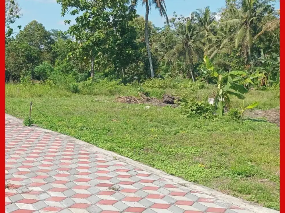 Tanah Utara Jogja 4 Menit Dari Jl Kaliurang SHM Pekarangan