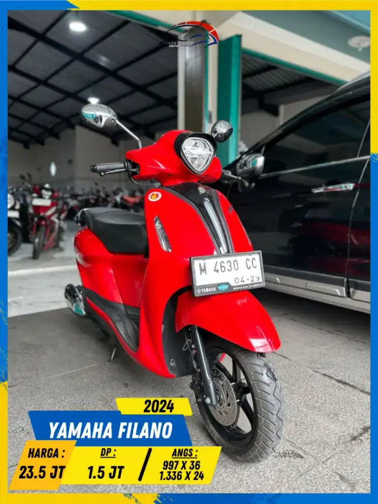 YAMAHA GRAND FILANO 2024 GASS POLL BOSSKU HIKMAH MOTOR KEPUH MALANG