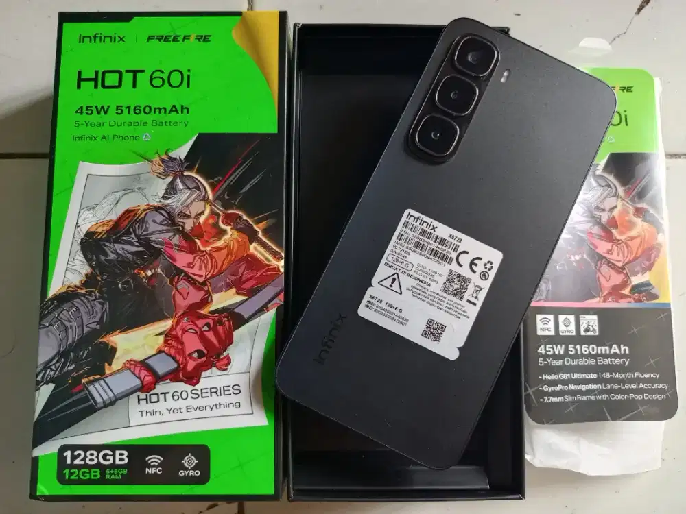 INFINIX HOT 60i RAM 6+6/128