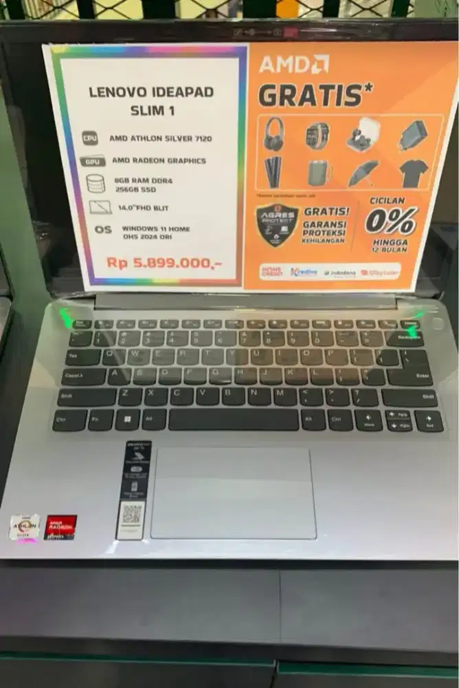 CICILAN DI HOMECREDIT LAPTOP LENOVO IDEAPAD SLIM 1