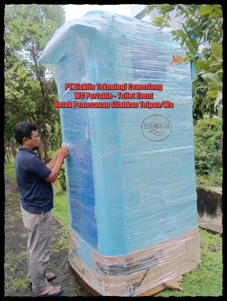 Toilet konser - Toilet Darurat - toilet bencana - Toilet Fiberglass