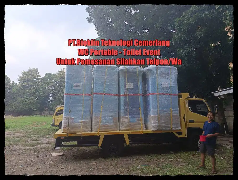 Toilet konser/Toilet Darurat/toilet bencana/Toilet out door