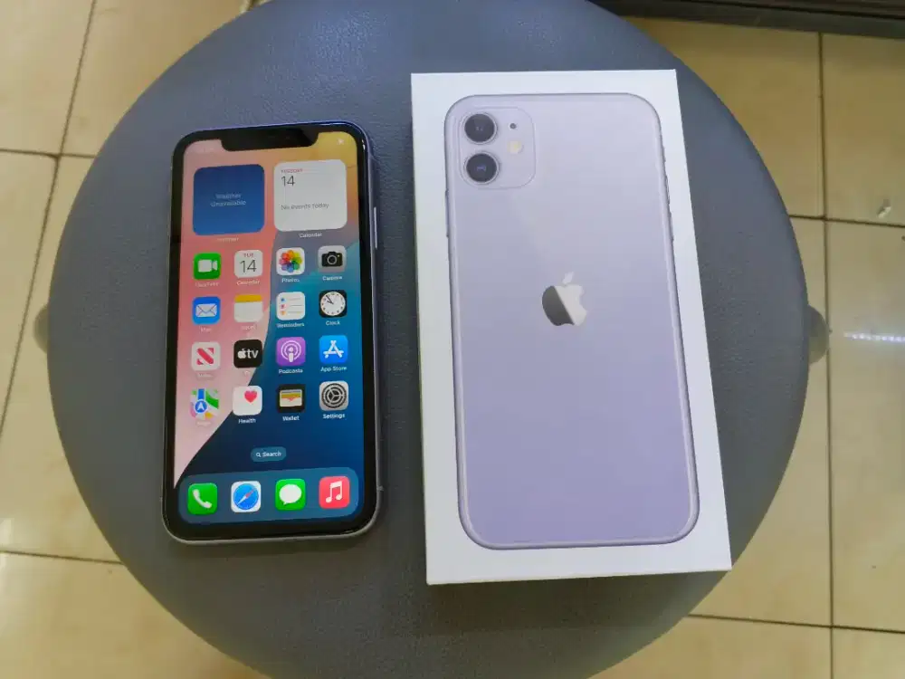 Iphone 11 128gb satu satunya puprple