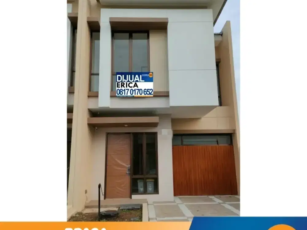 Rumah Baru DIJUAL 2 lantai belum pernah dihuni di Aurora - Citra Raya