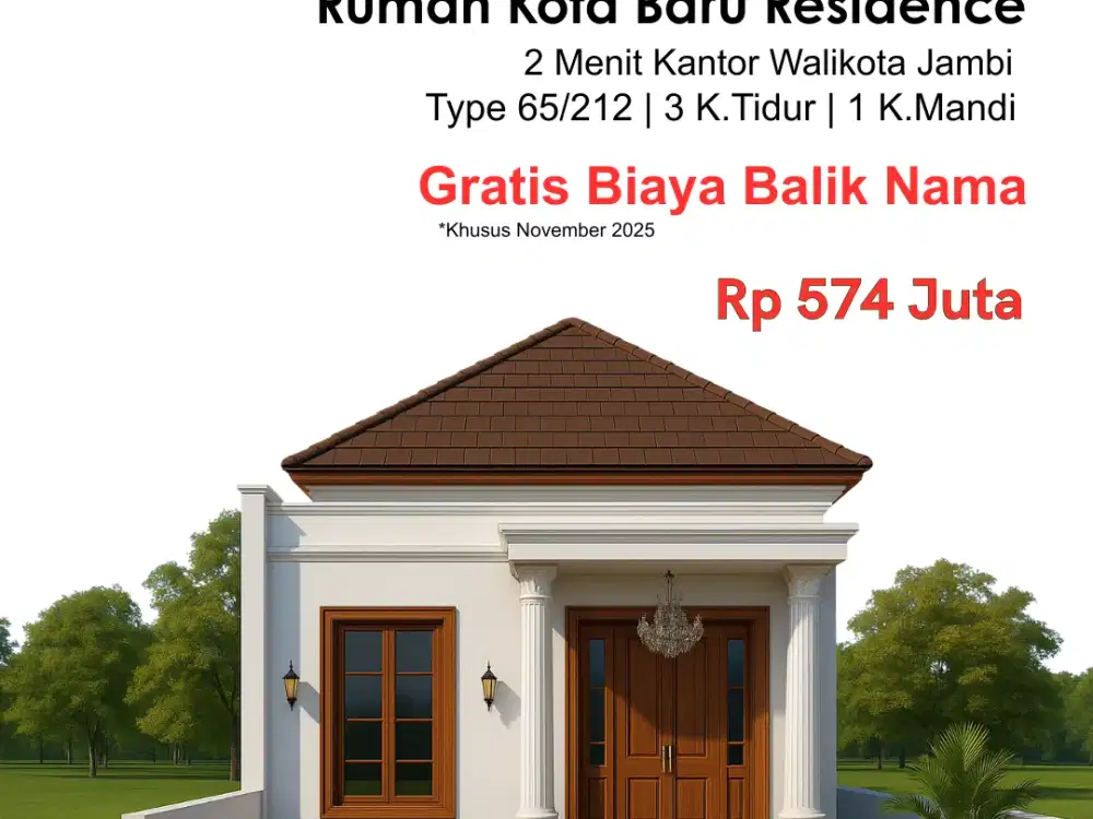 Jual Rumah Kota Kota Jambi