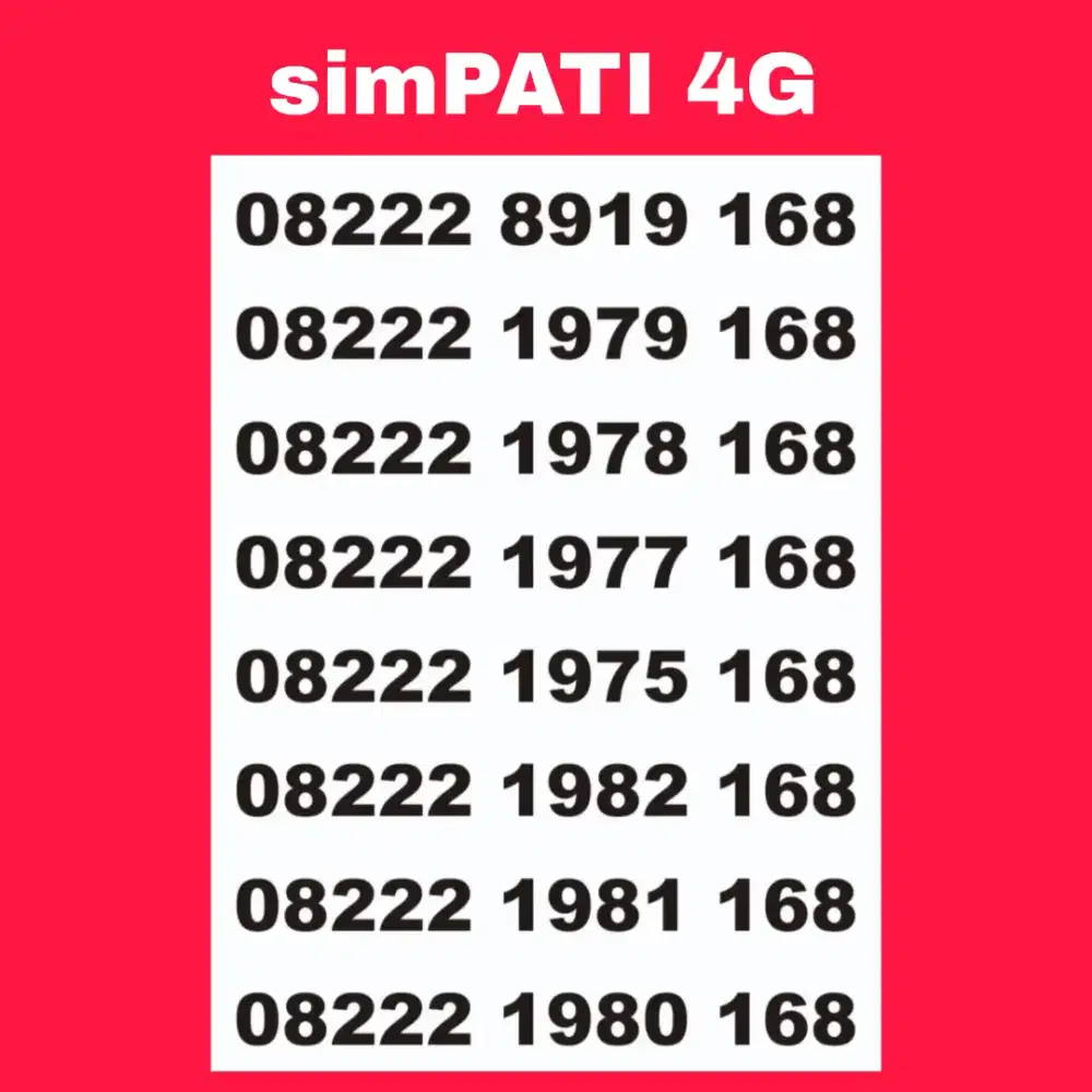 Nomor cantik simpati HOKI