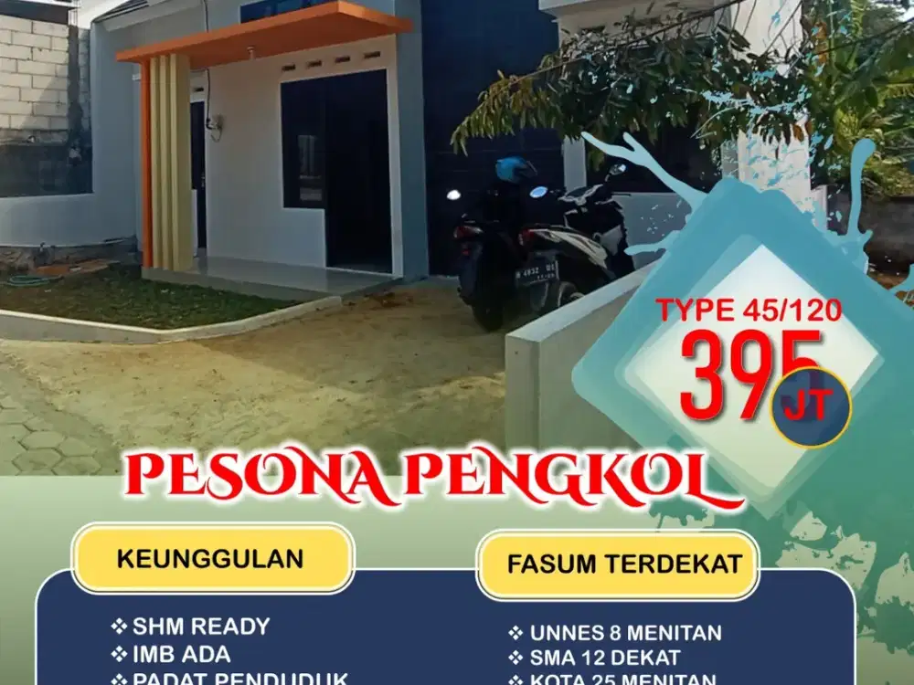 RUMAH BARU DAN SIAP HUNI MANGUNSARI GUNUNGPATI