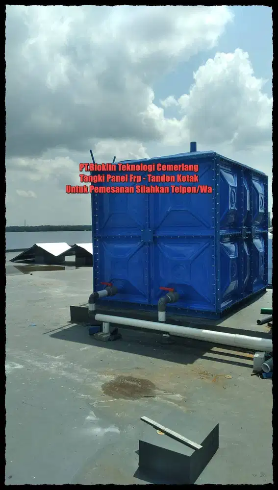 Tangki Air Fiberglass - Roof tank Frp  - Tandon Frp - Tangki Air Kotak