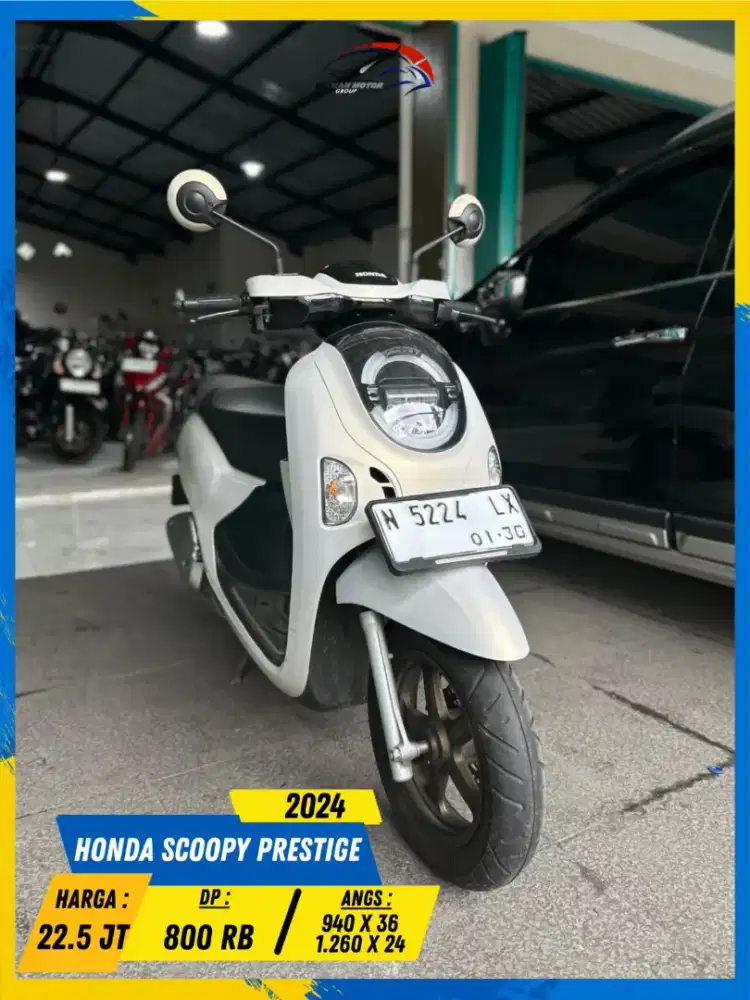 HONDA SCOOPY PRESTIGE 2024 BEKAS RASA BARU HIKMAH MOTOR KEPUH MALANG