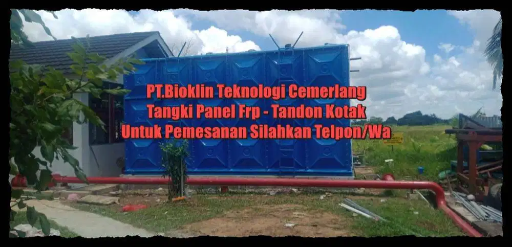 Toren Frp -Tangki Air Fiberglass - Ground tank - Tangki Air Fiberglass