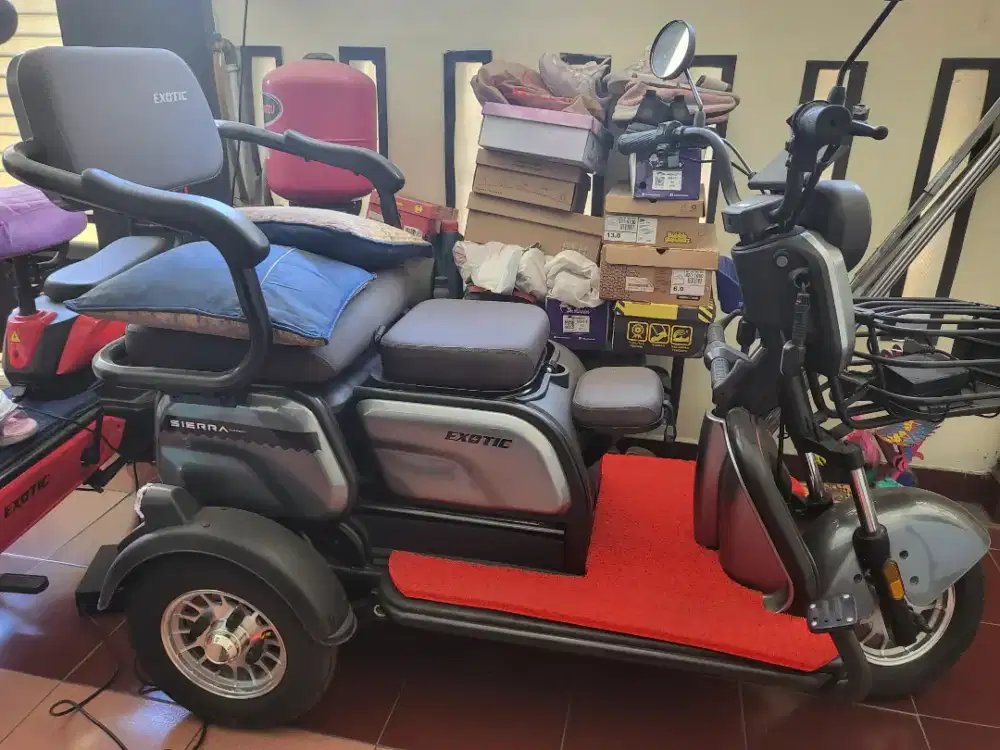 Sepeda listri merk exotic siera