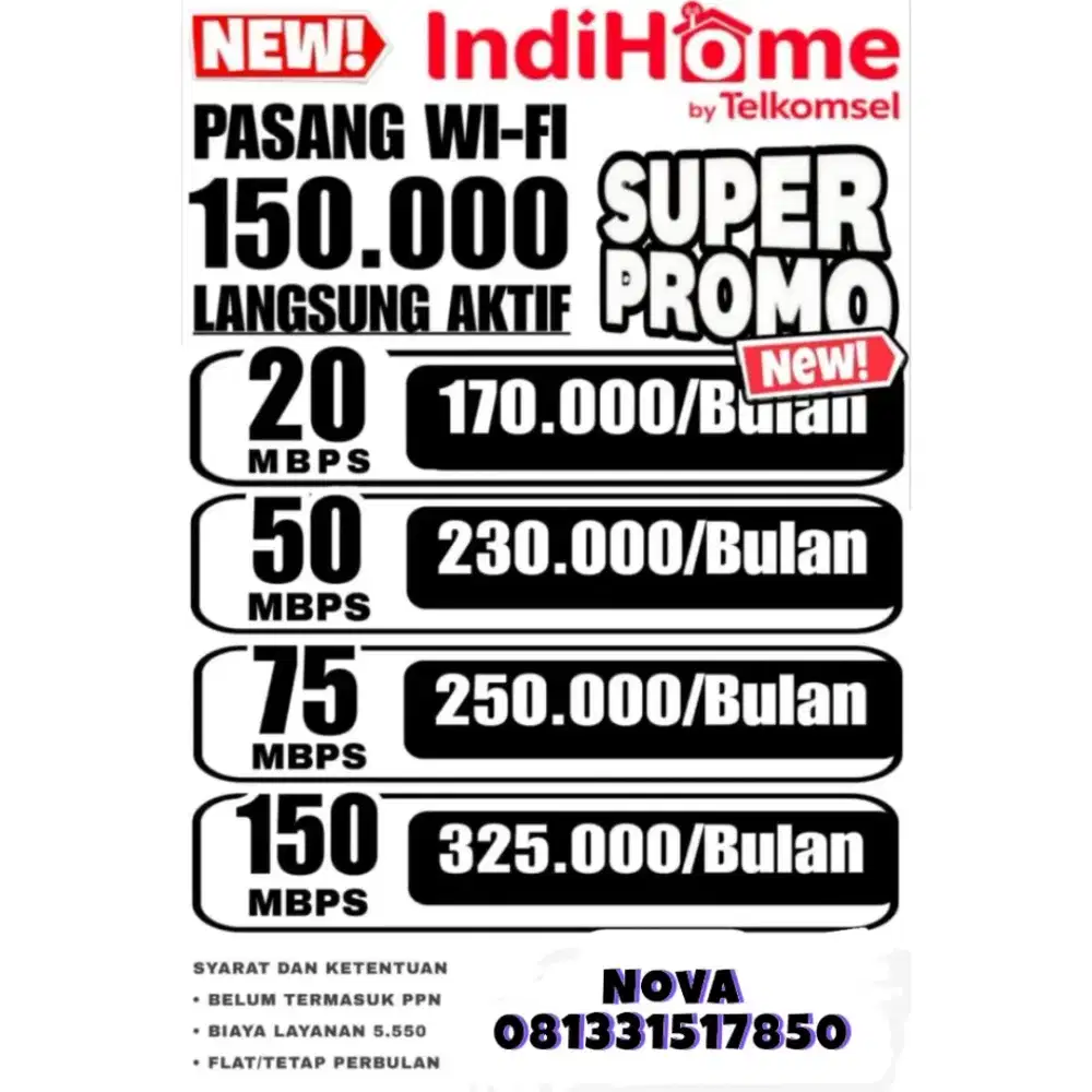 Promo Wifi Indihome