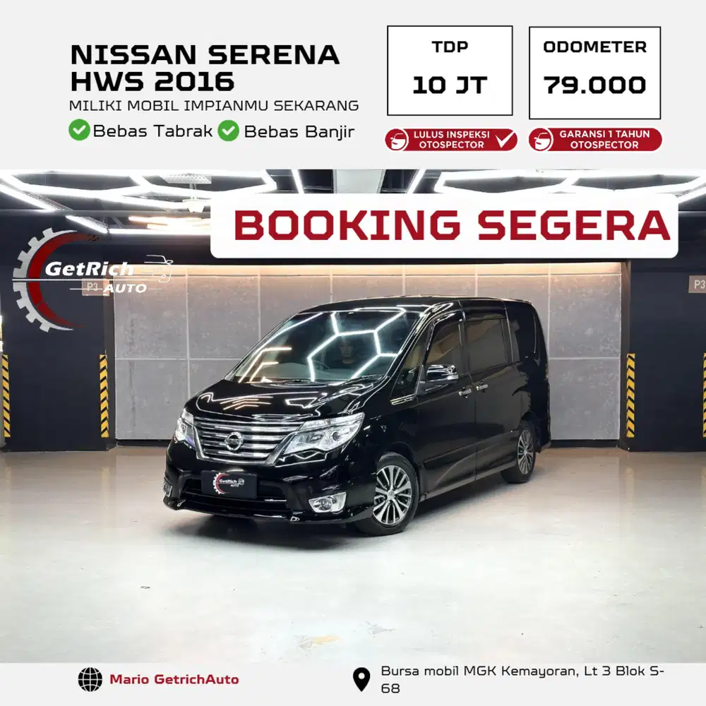 [ DP 15 JT ] NISSAN SERENA HWS 2.0 2016