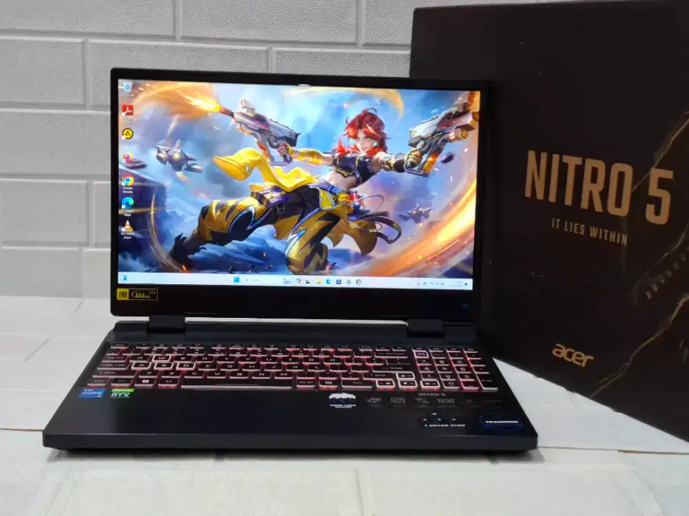 Laptop Acer Nitro 5  /Processor Core i5-12500H/Ram 16GB/SSD 512GB
