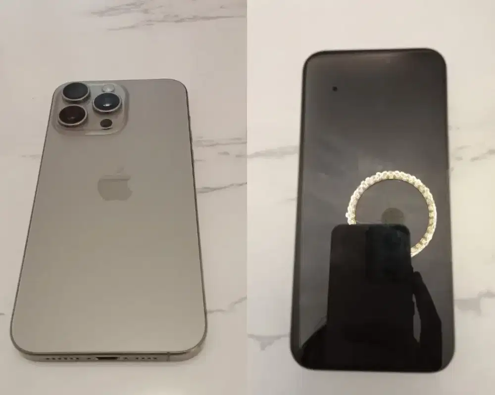 Iphone 15 pro max 256gb (eks pribadi) resmi