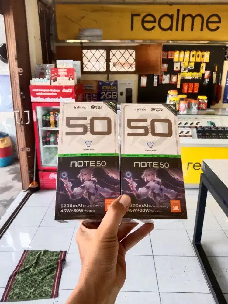 Silahkan Whatsapp Infinix Note 50 NFC 8+8/256 garansi resmi 1thn