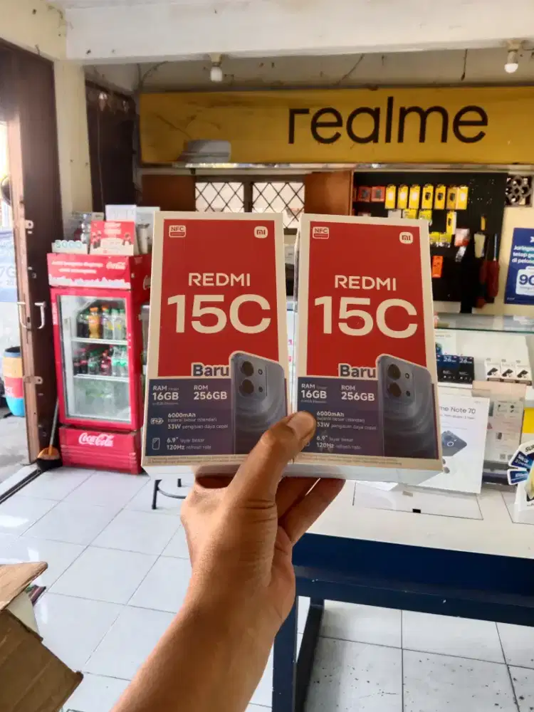 Silahkan Whatsapp Xiaomi Redmi 15C NFC 8+8/256 garansi resmi 15bln