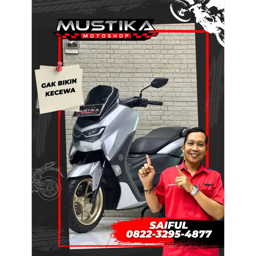 Perfect Condition!!Yamaha New N Max Keyles 2024 Plat Jatim-Mustika