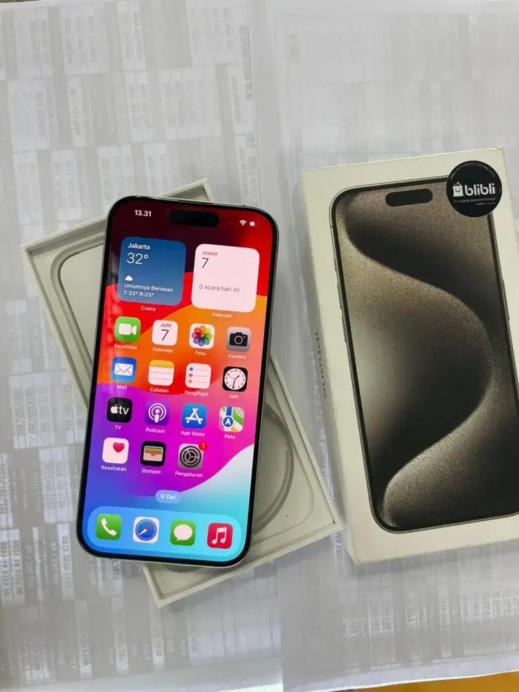 iphone 15 pro 128gb resmi blibli
