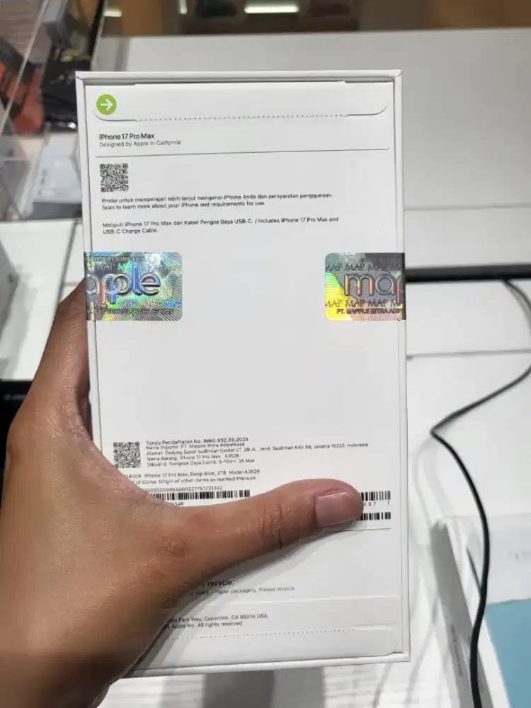 IPHONE 17 PROMAX 2TB DEEP BLUE DIGIMAP