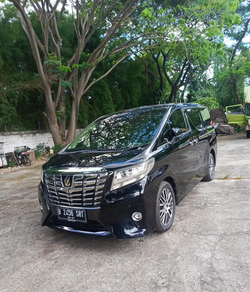 Toyota Alphard 2.5 G AT 2017 Bensin Sunroof