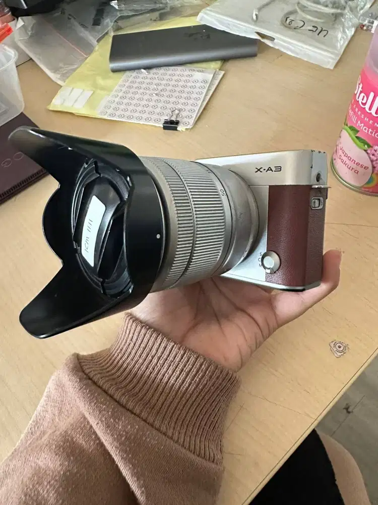 KAMERA FUJIFILM X-A3 + KIT BROWN