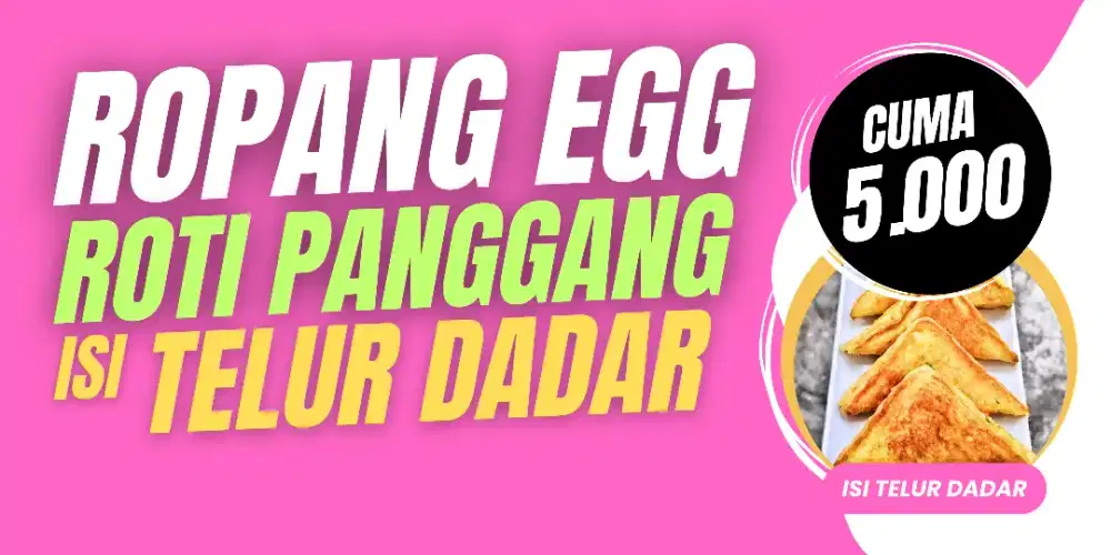 Dibutuhkan Segera Karyawan Stand Ropang Tenda