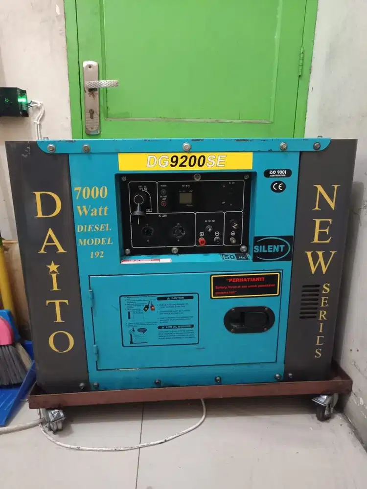 Genset Daito 7000 Watt
