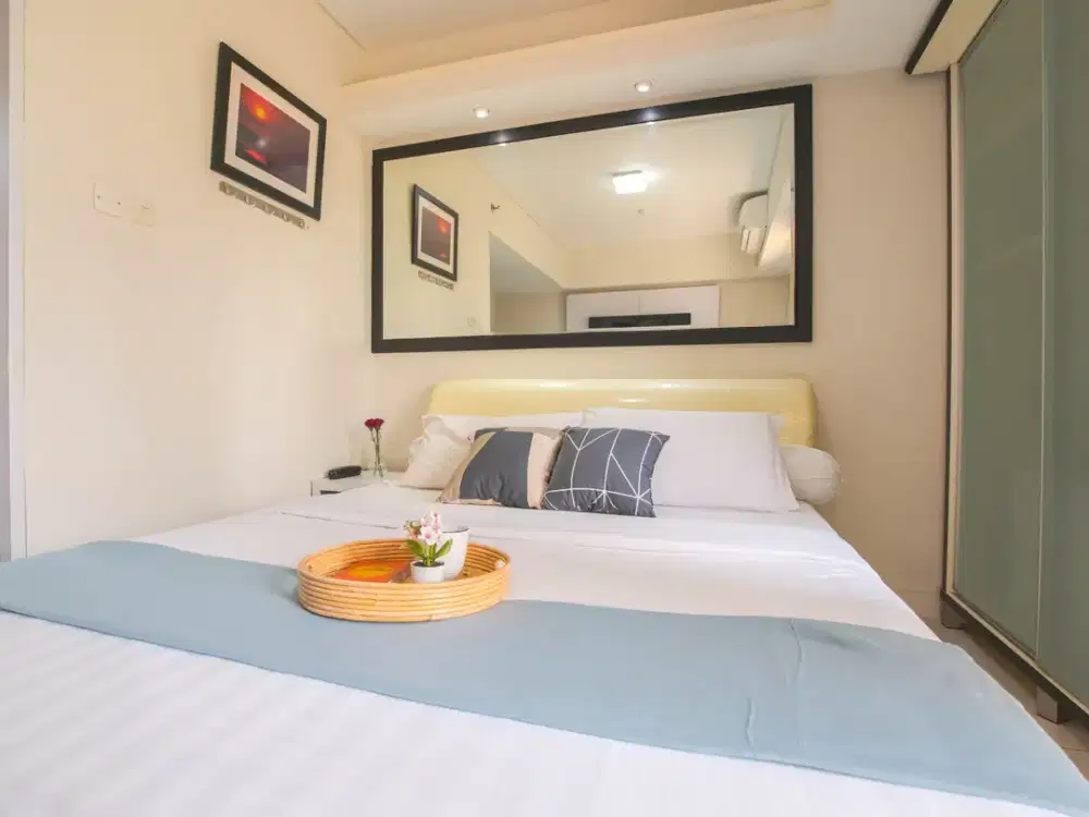 Dijual Apartemen Tamansari Sudirman Studio Furnished View Belakang WTC