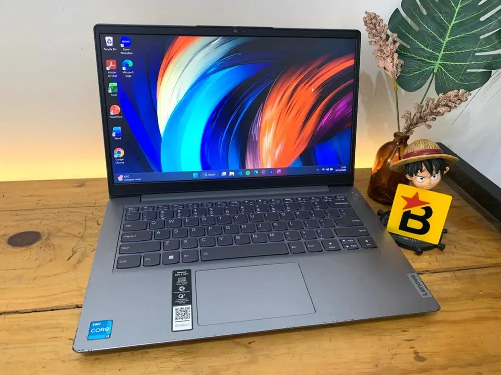 Laptop Lenovo Idepad Slim 3 Core i3 Gen11 RAM 8 Siap Kerja Coding