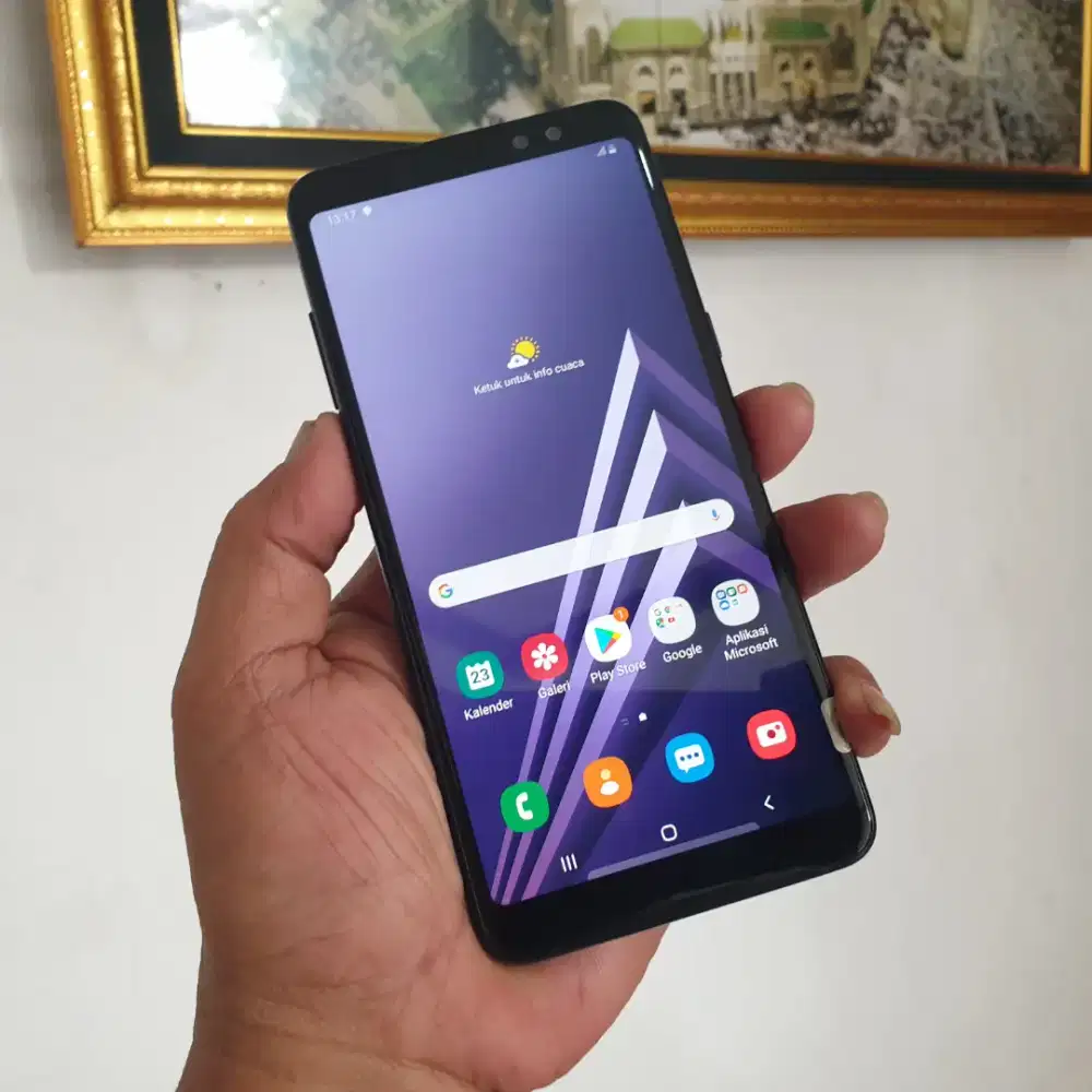 SAMSUNG GALAXY A8+ NFC RAM 6/64 GB RESMI EX SEIN