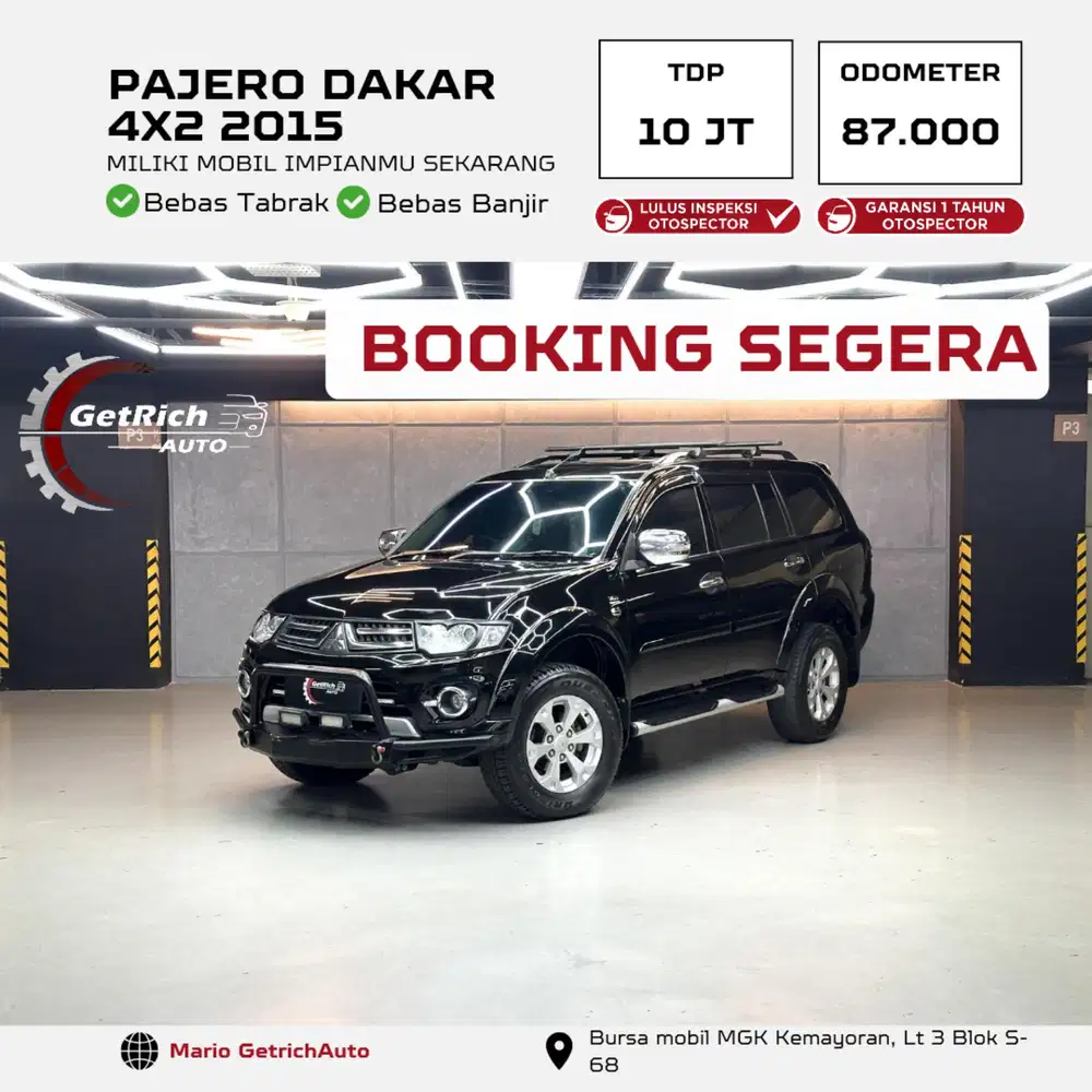 [ DP 10 JT ] PAJERO SPORT DAKAR 4X2 2015