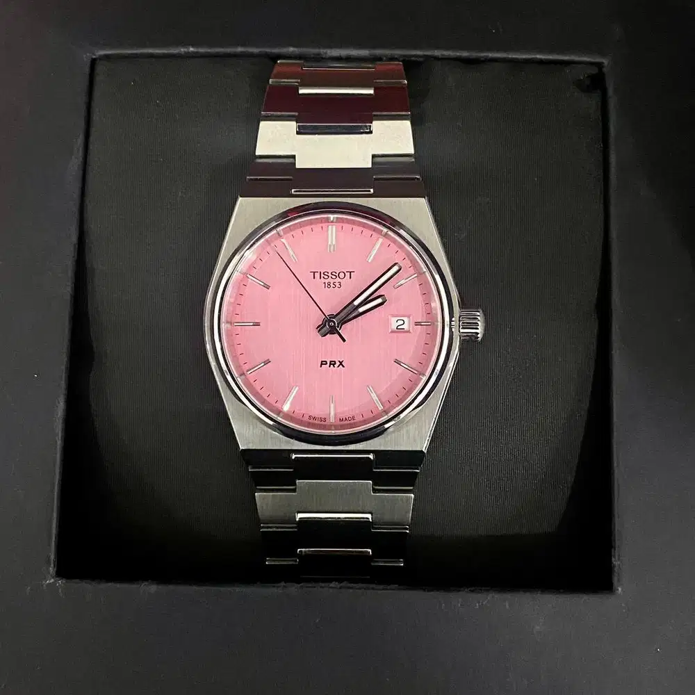 Tissot PRX T137.21o.11.331.oo Pink Dial 35mm Quartz (2024)