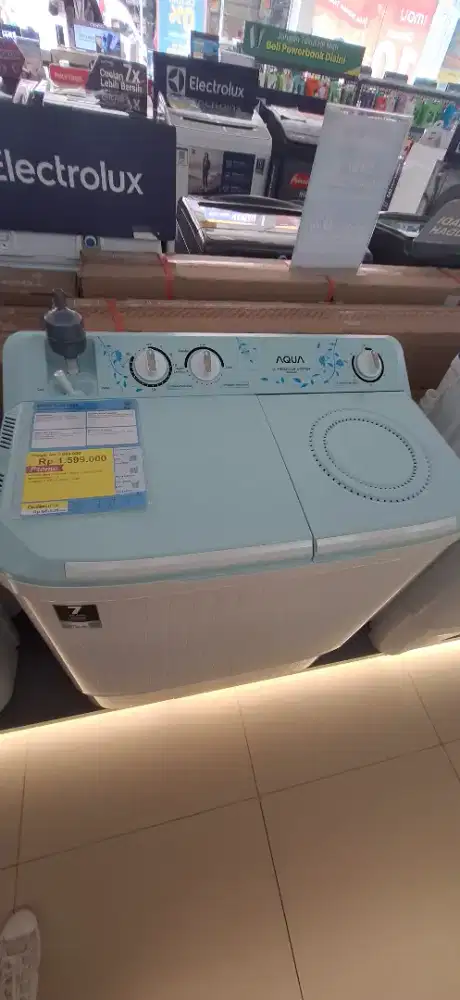 Aqua mesin cuci 2 tabung
