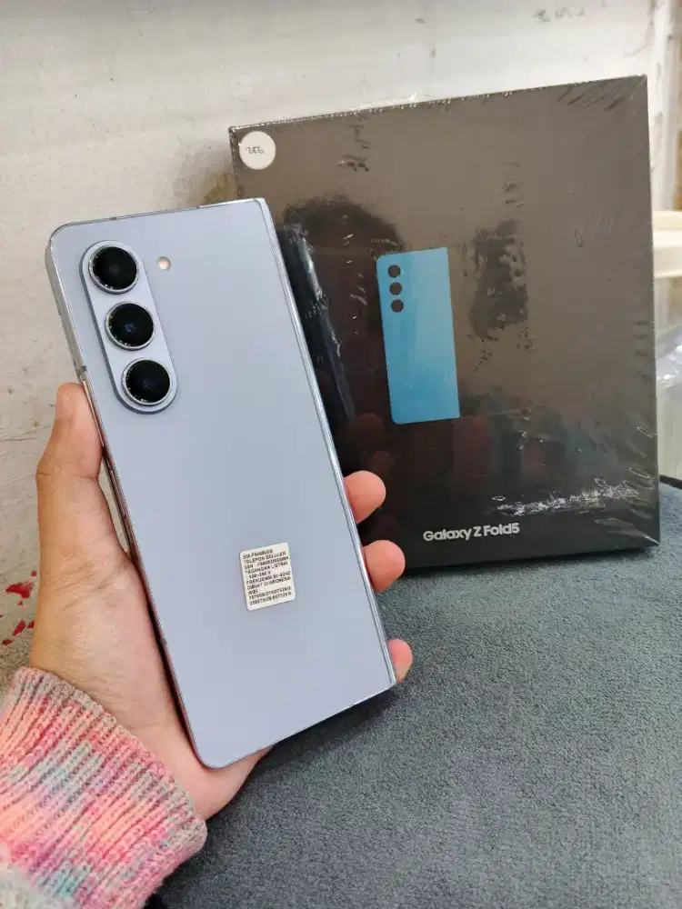 Samsung Z fold 5 5G 12/256 fulset ori resmi sein no minus