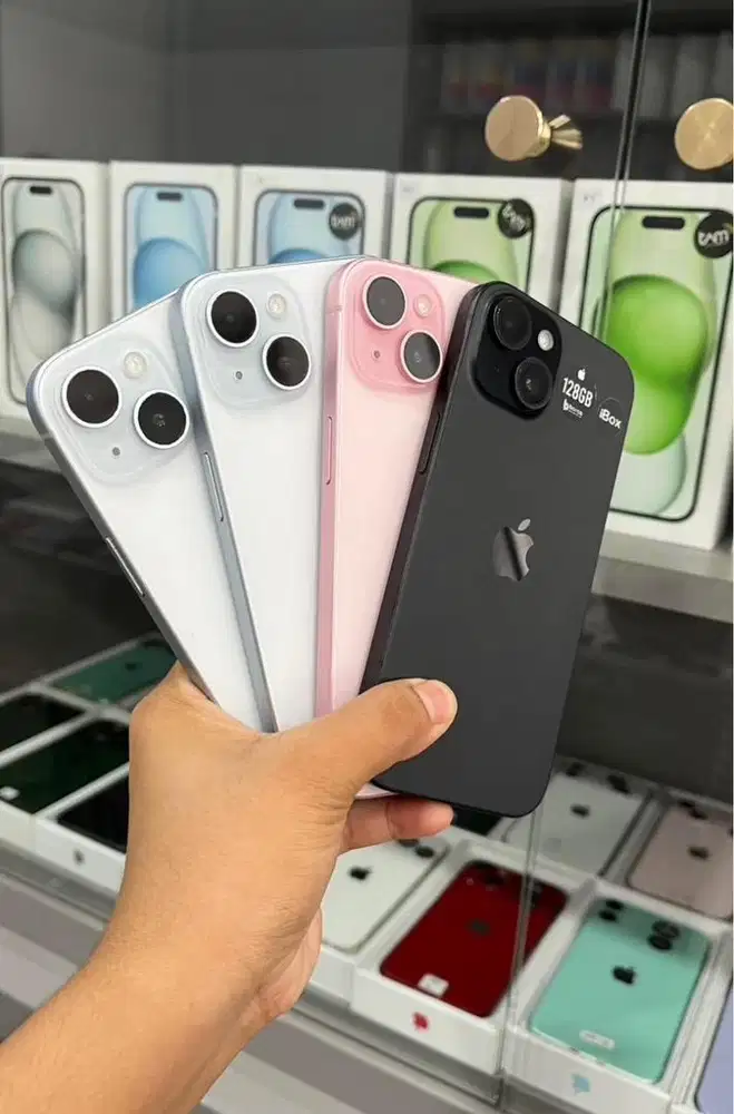 Iphone 15 128 Ibox Unit Original Mantap